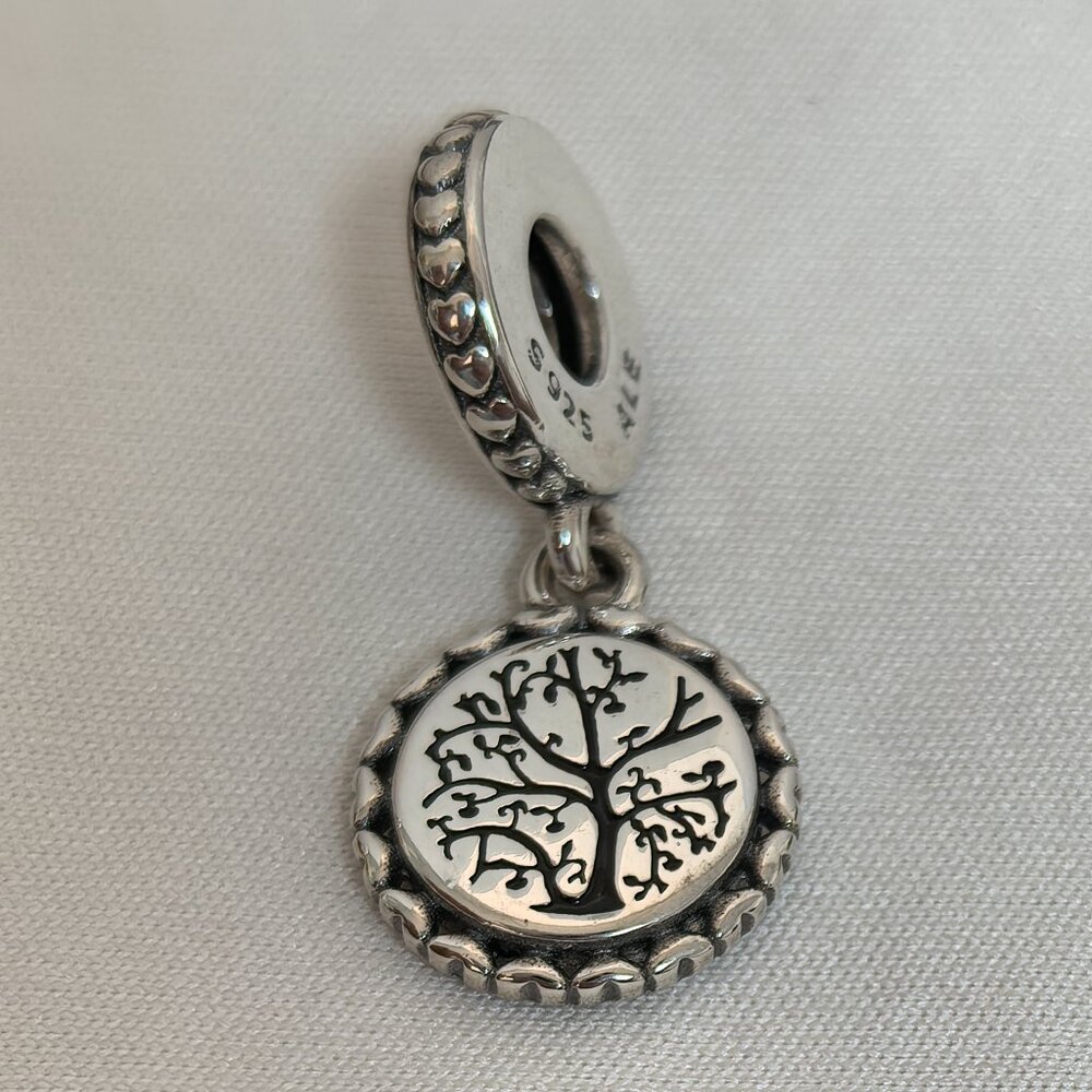 Pandora Grandma Exclusive Dangle Charm Pendant, S925 Silver Jewelry